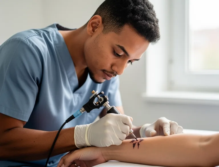 Tatoeëerder dienst in Amsterdam